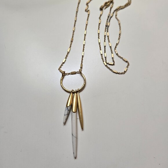 Stella & Dot Quill Necklace - Picture 2 of 2